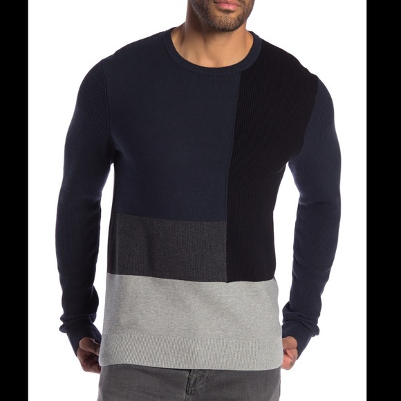 14th & Union Other - 14th Union Mens Colorblock Sweater